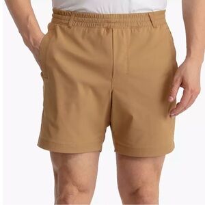 Men’s Birddog Classic Khaki Shorts with Liner 7” Inseam Graham Khaki Size Small